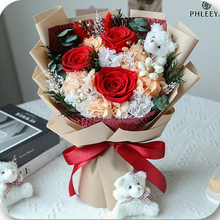 Load image into Gallery viewer, Romantic Confession 12-piece Eternal Flower Bouquet