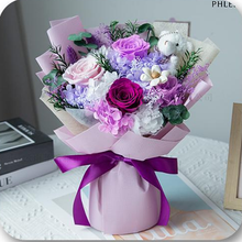 Load image into Gallery viewer, Romantic Confession 12-piece Eternal Flower Bouquet
