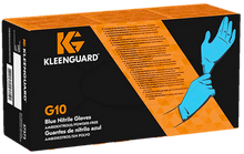 Load image into Gallery viewer, KLEENGUARD G10 Nitrile Examination Gloves powder-free. Size M
