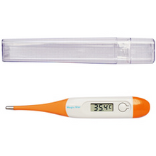 Load image into Gallery viewer, Copy of Digital Oral Thermometer (Orange) Magic Star
