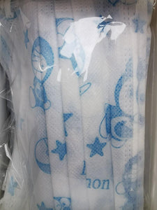 Kids Toddlers Disposable masks 4 ply Hello Kitty Doraemon